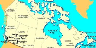 Carte de la Ville de Québec